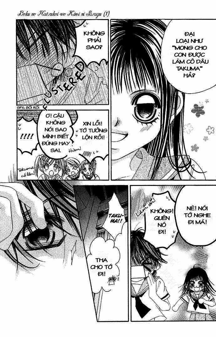 Tình đầu dành hết cho em Chapter 3 trang 8