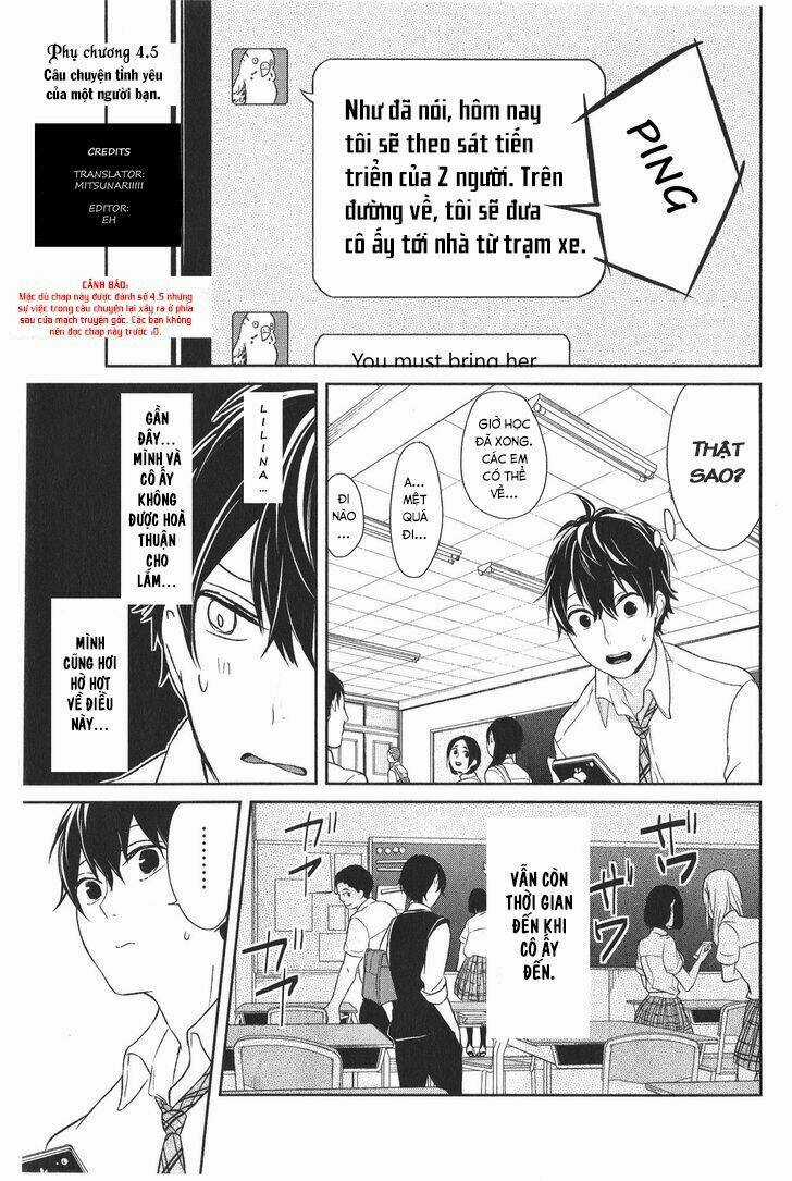 Tình Yêu Bị Ngăn Cấm Chapter 4.5 trang 1