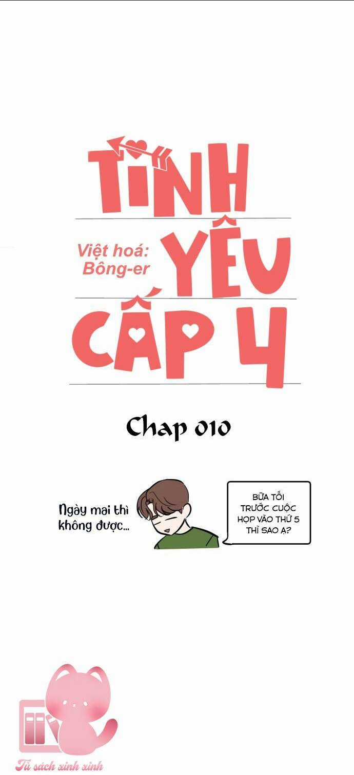 Tình Yêu Cấp 4 Chapter 10 trang 19
