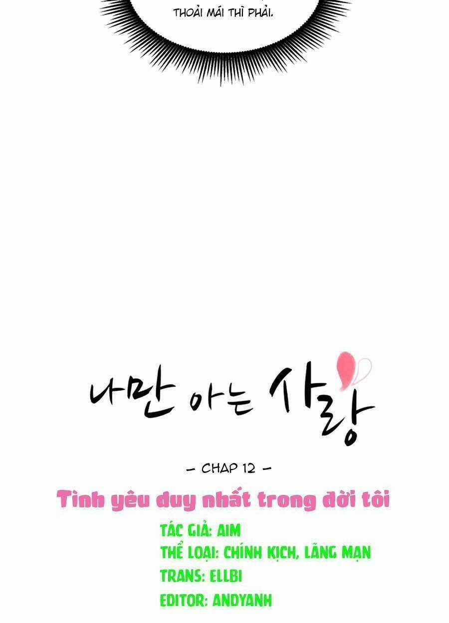 Tình Yêu Chỉ Mình Em Biết Chapter 12 trang 11