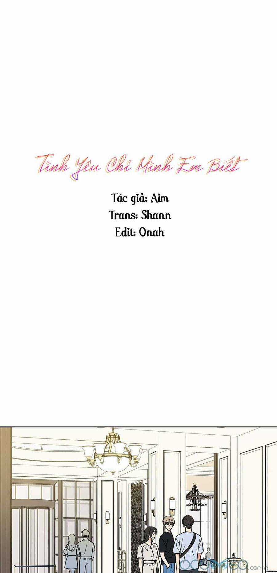 Tình Yêu Chỉ Mình Em Biết Chapter 22 trang 9