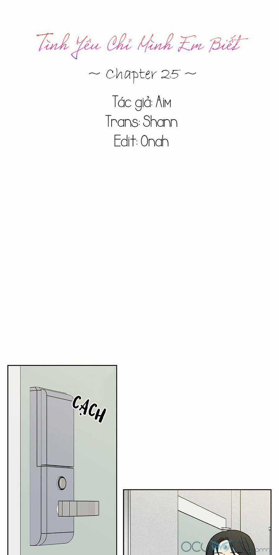 Tình Yêu Chỉ Mình Em Biết Chapter 25 trang 5