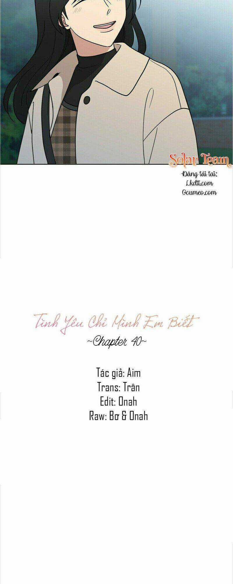 Tình Yêu Chỉ Mình Em Biết Chapter 40 trang 5