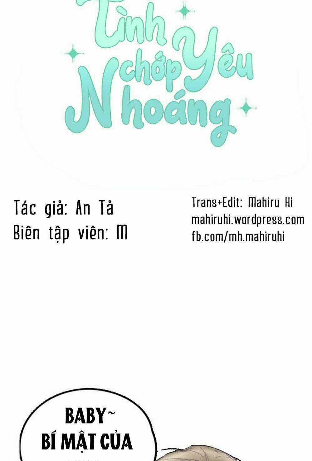 Tình Yêu Chớp Nhoáng Chapter 0 trang 16