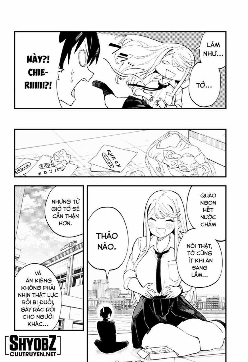 Tình Yêu Của Chieri Cao Tới Tận 8 Mét Chapter 10 trang 13