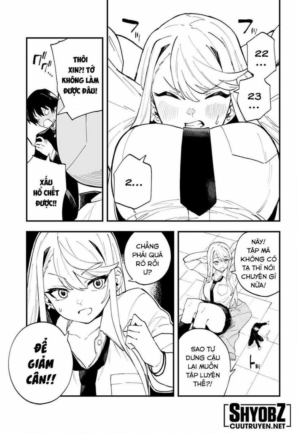 Tình Yêu Của Chieri Cao Tới Tận 8 Mét Chapter 10 trang 3