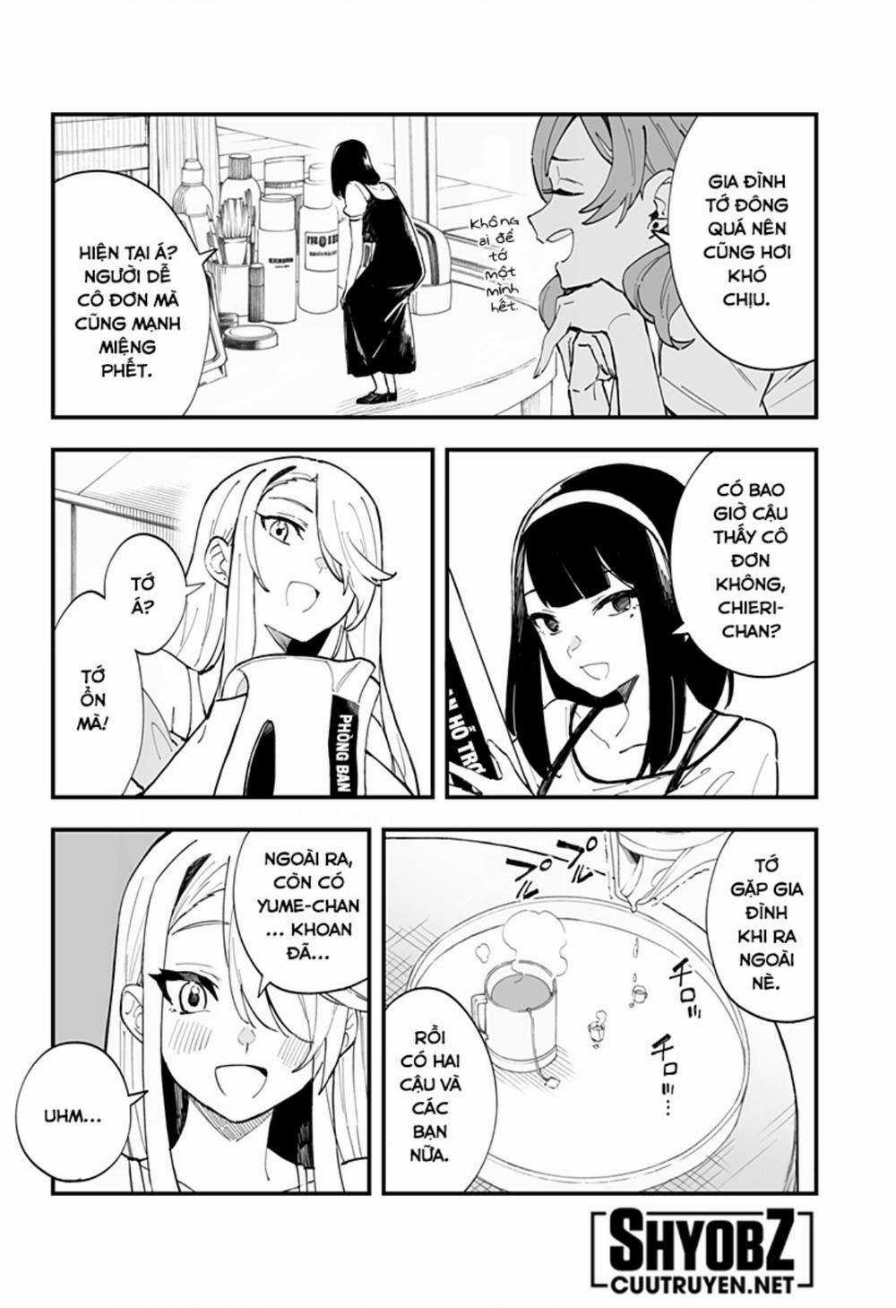 Tình Yêu Của Chieri Cao Tới Tận 8 Mét Chapter 13 trang 3