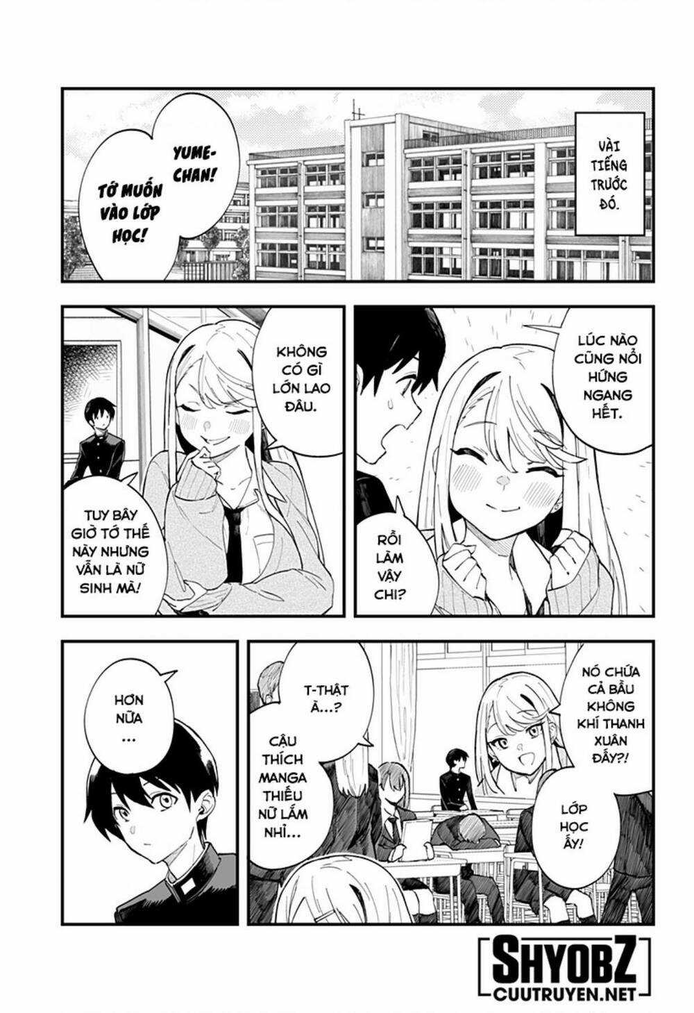 Tình Yêu Của Chieri Cao Tới Tận 8 Mét Chapter 14 trang 3