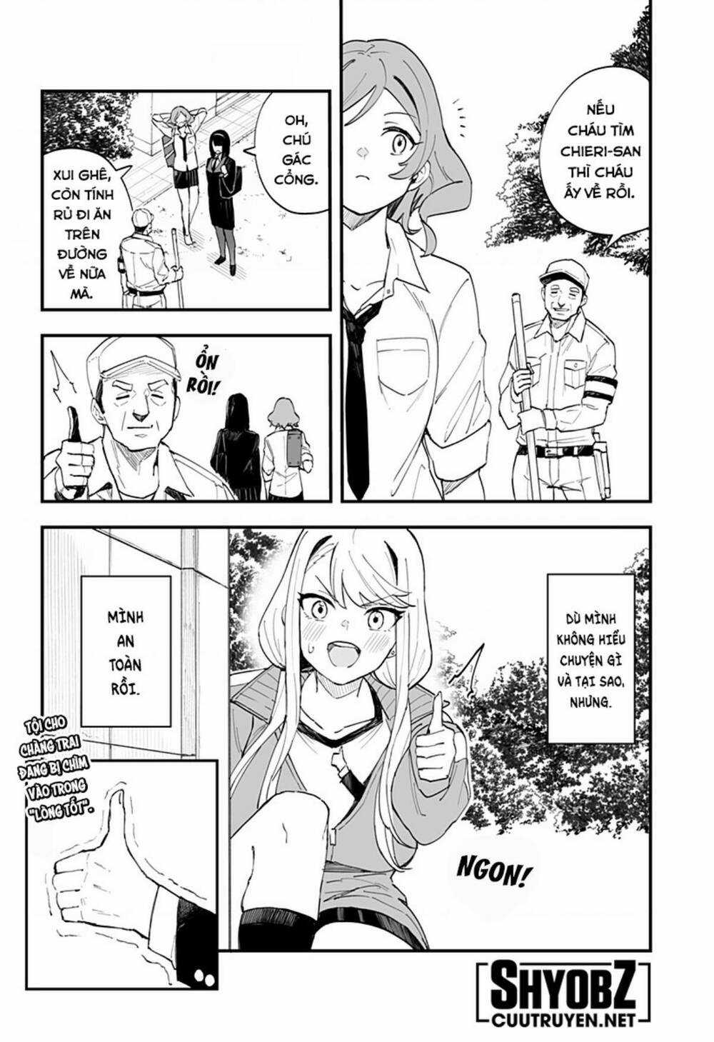 Tình Yêu Của Chieri Cao Tới Tận 8 Mét Chapter 15 trang 13