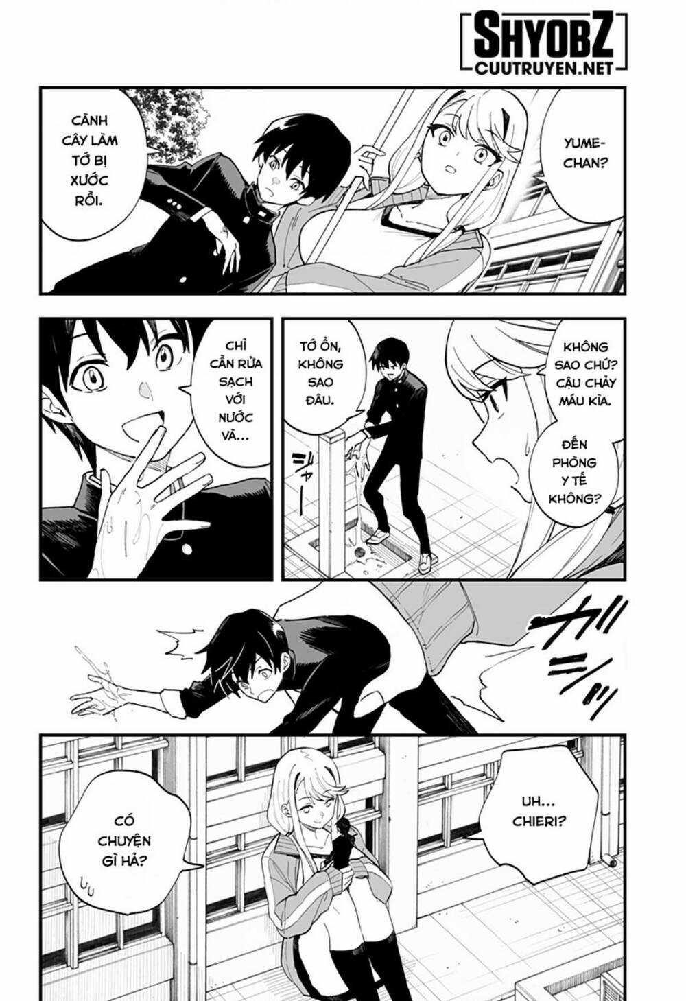 Tình Yêu Của Chieri Cao Tới Tận 8 Mét Chapter 15 trang 5