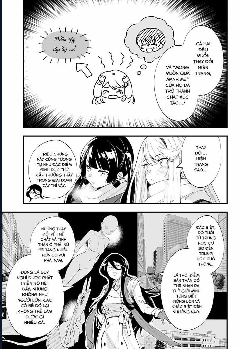 Tình Yêu Của Chieri Cao Tới Tận 8 Mét Chapter 60 trang 10