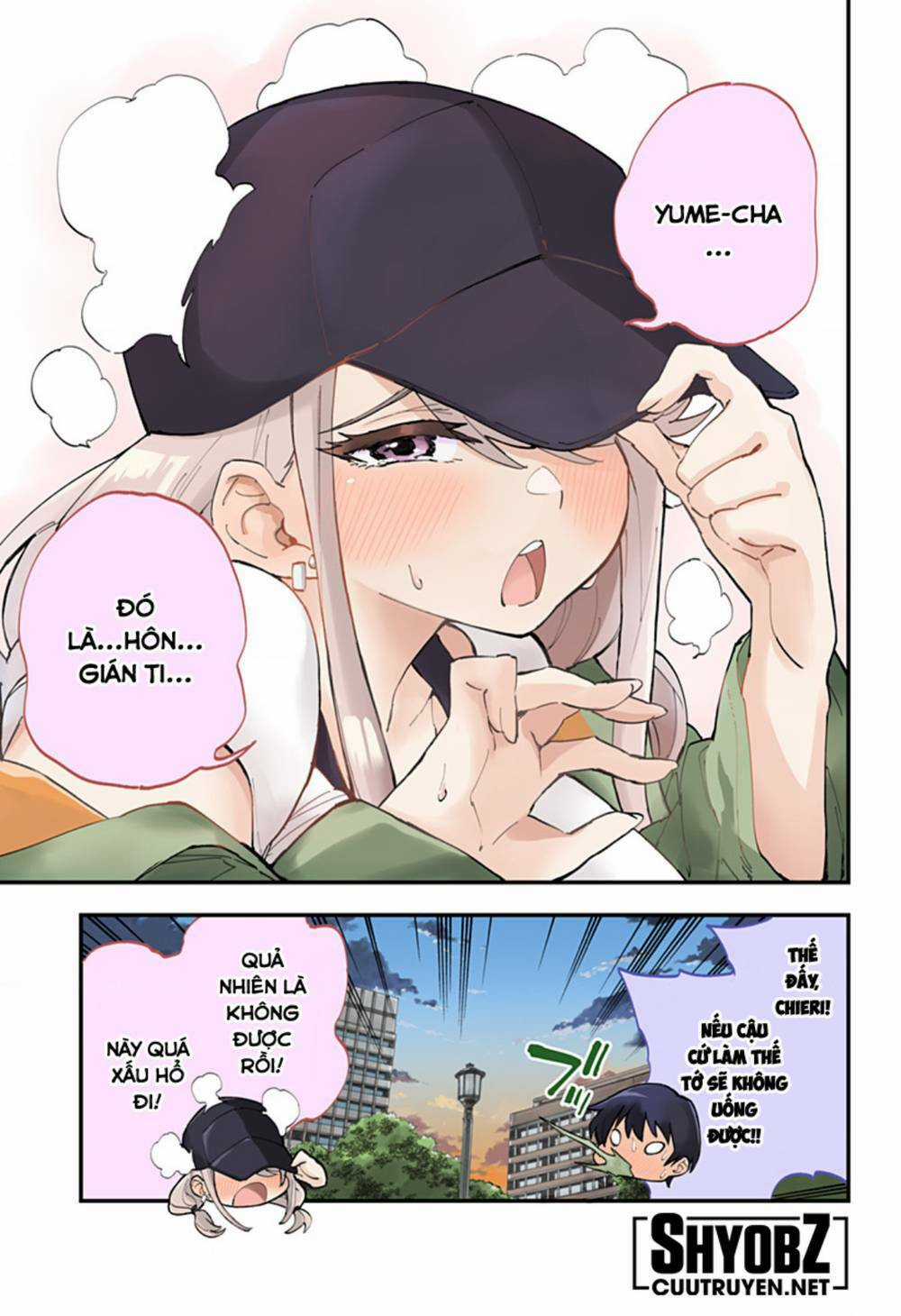 Tình Yêu Của Chieri Cao Tới Tận 8 Mét Chapter 8 trang 15