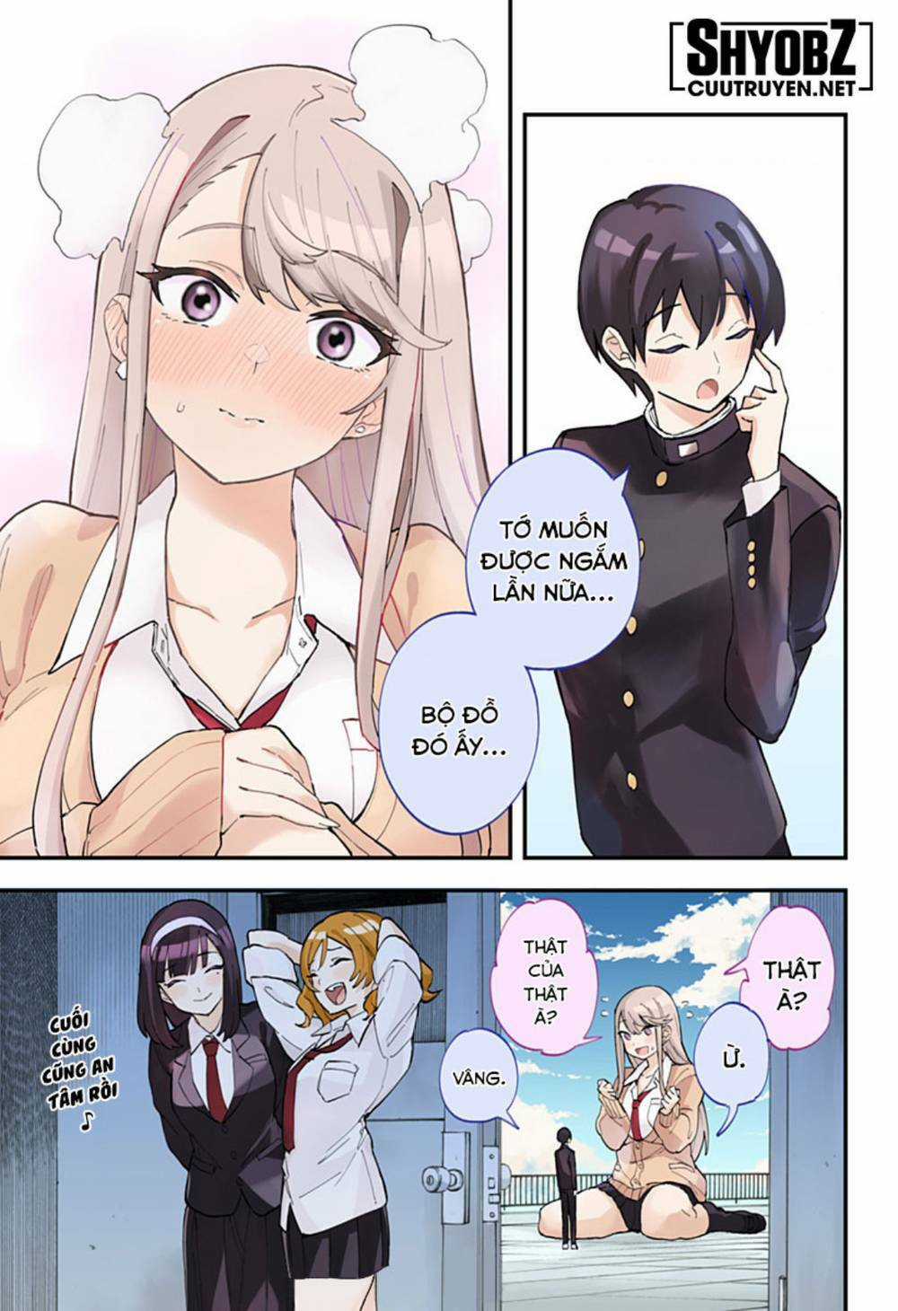 Tình Yêu Của Chieri Cao Tới Tận 8 Mét Chapter 9 trang 13