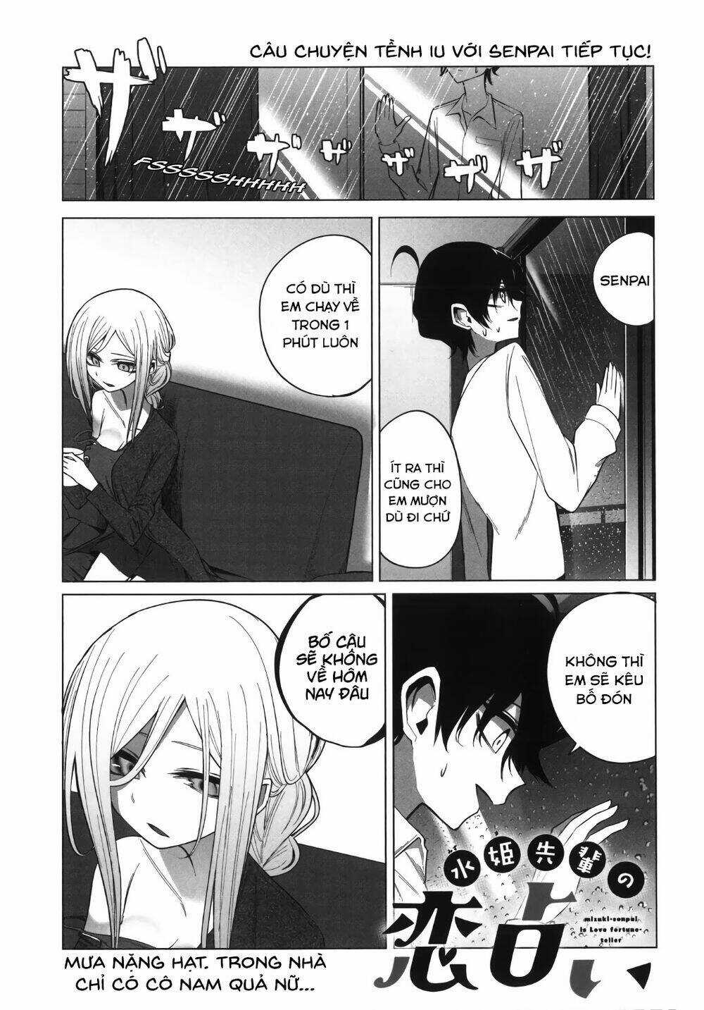 Tình Yêu Của Cô Nàng Lập Dị Mizuki-Senpai Chapter 10 trang 2