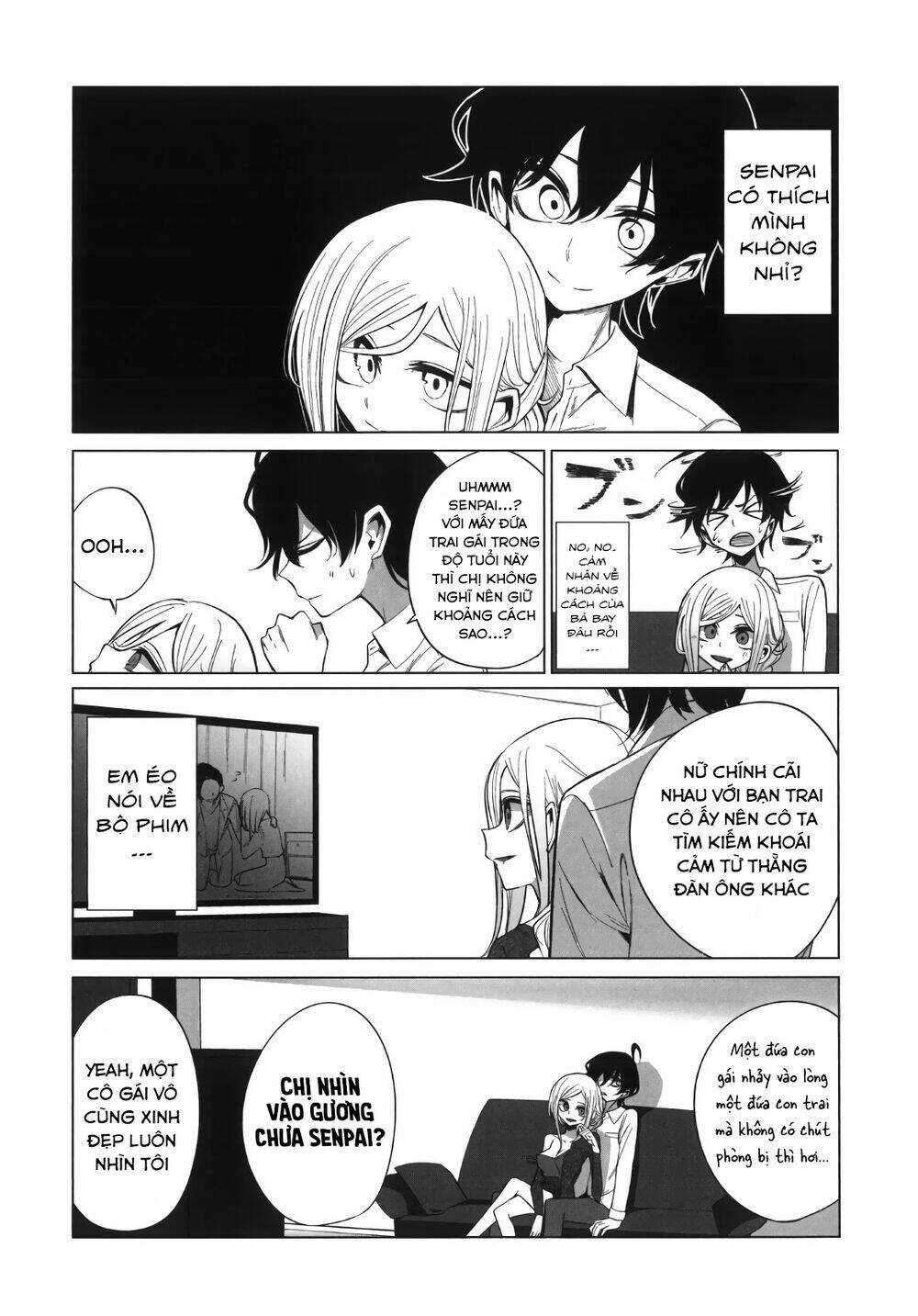 Tình Yêu Của Cô Nàng Lập Dị Mizuki-Senpai Chapter 10 trang 5