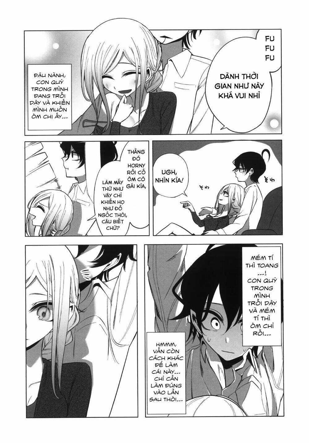 Tình Yêu Của Cô Nàng Lập Dị Mizuki-Senpai Chapter 10 trang 7