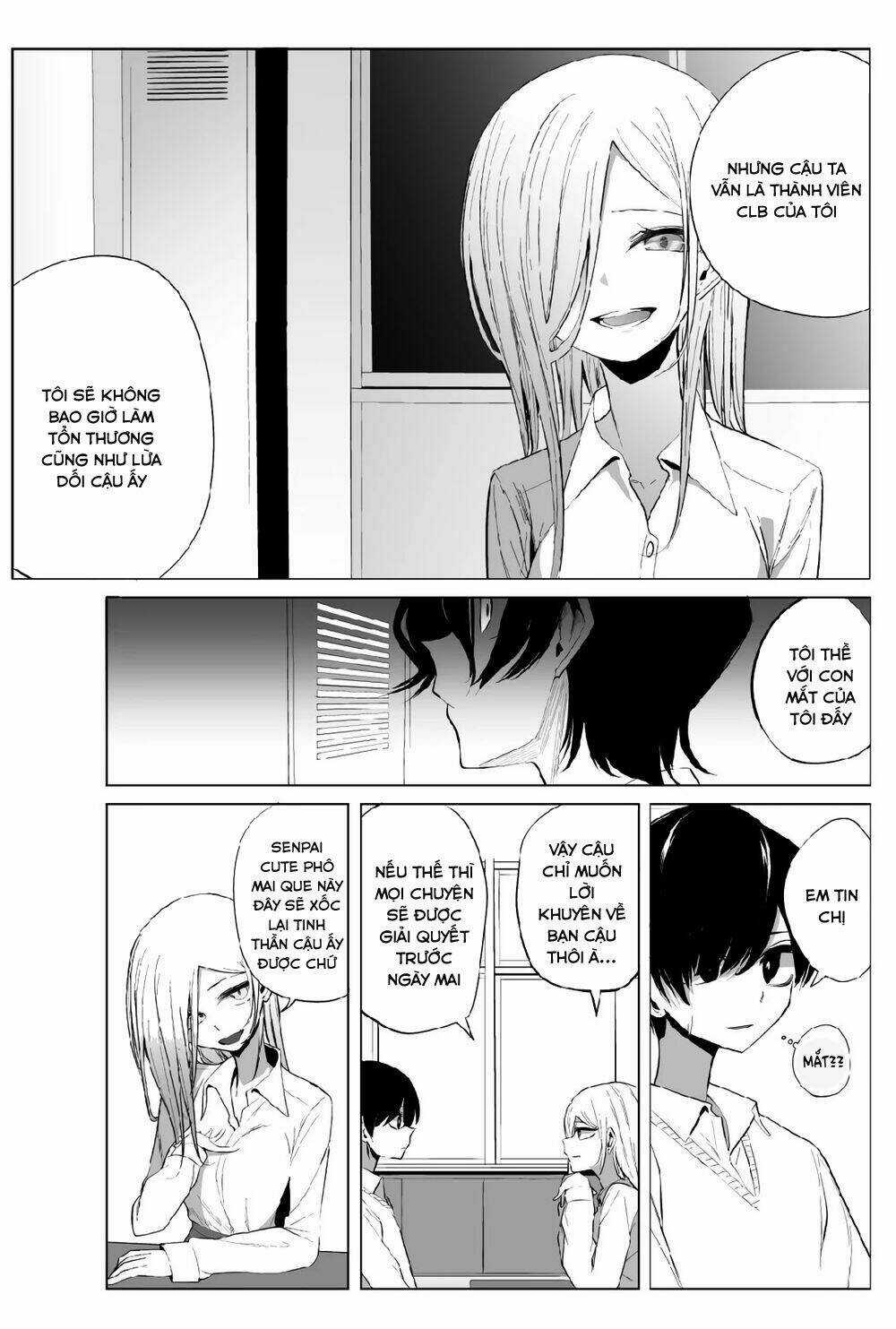 Tình Yêu Của Cô Nàng Lập Dị Mizuki-Senpai Chapter 11 trang 12