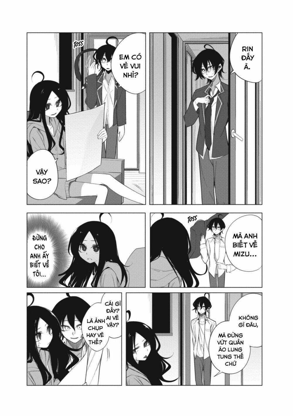 Tình Yêu Của Cô Nàng Lập Dị Mizuki-Senpai Chapter 12 trang 13