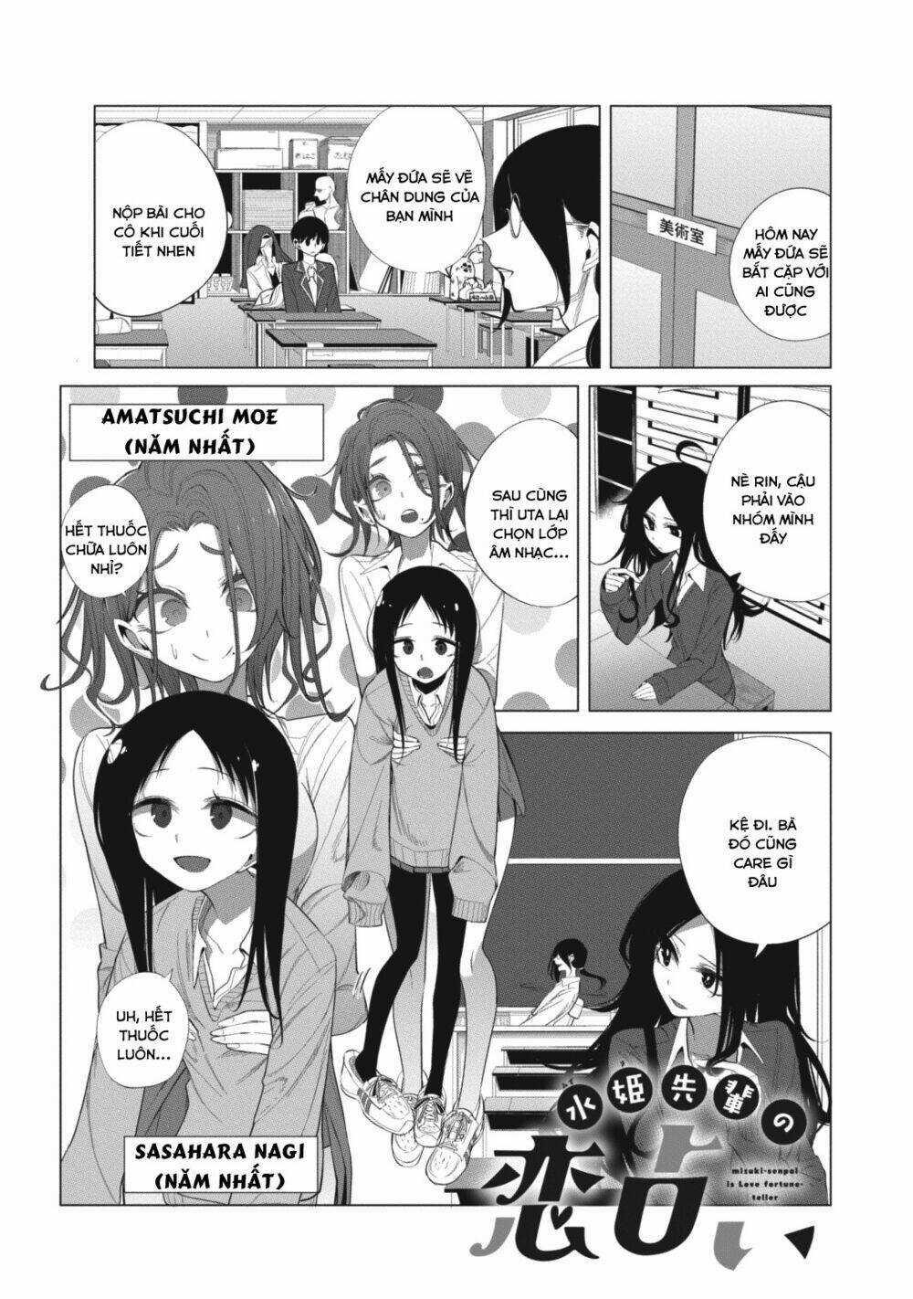 Tình Yêu Của Cô Nàng Lập Dị Mizuki-Senpai Chapter 12 trang 2