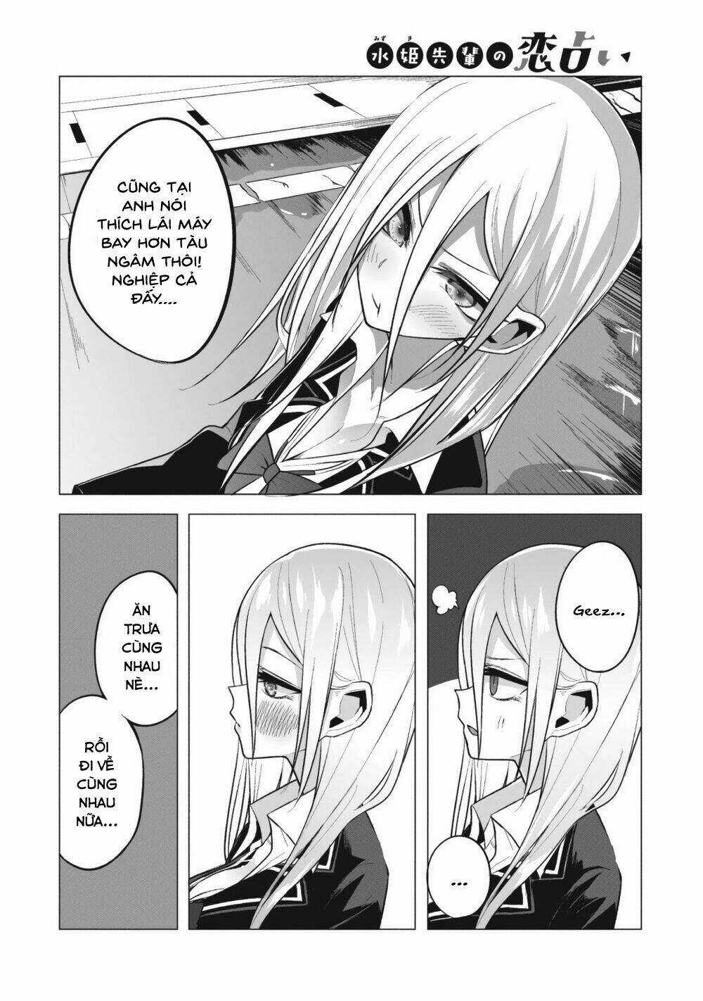 Tình Yêu Của Cô Nàng Lập Dị Mizuki-Senpai Chapter 3 trang 17