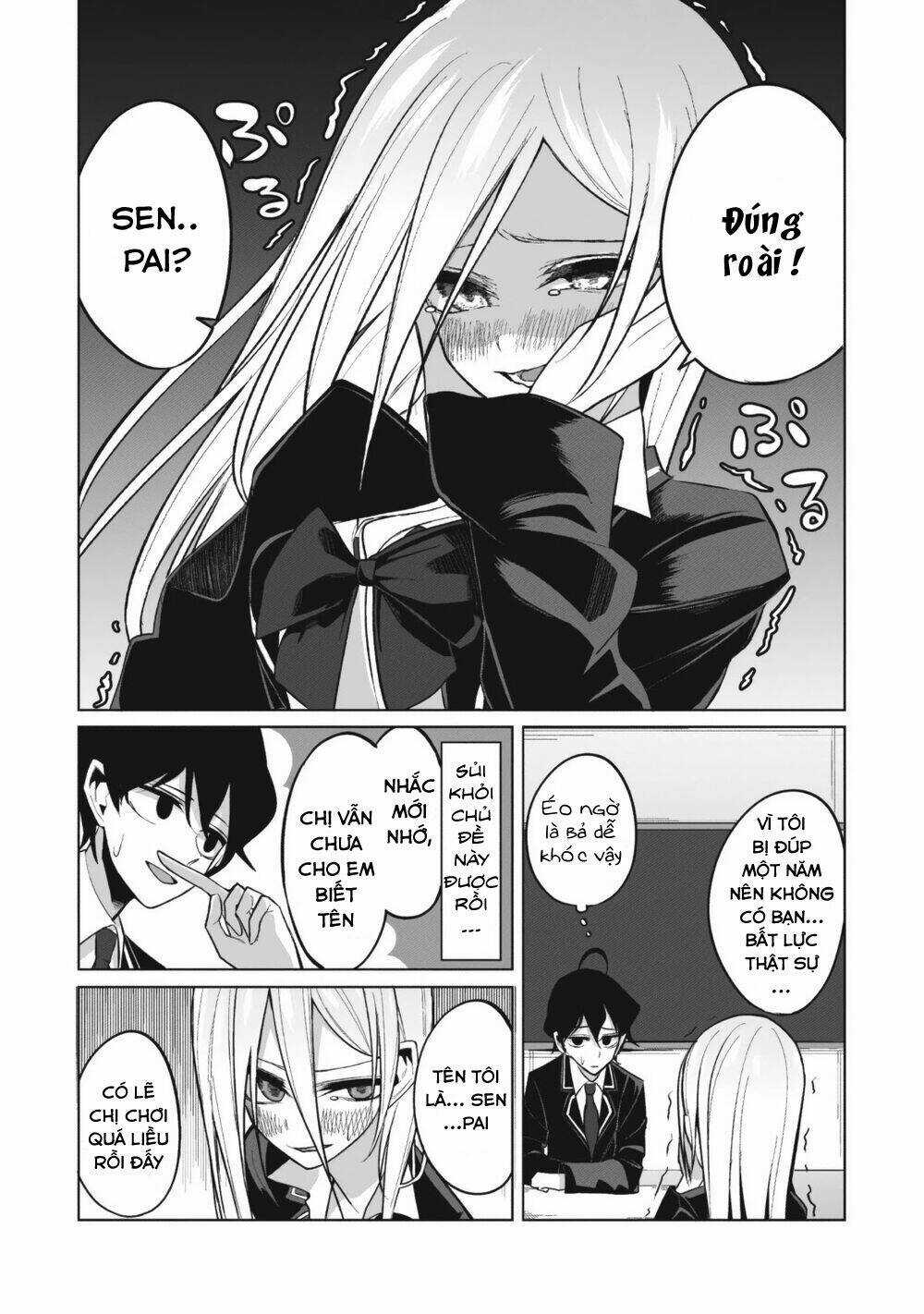 Tình Yêu Của Cô Nàng Lập Dị Mizuki-Senpai Chapter 3 trang 7