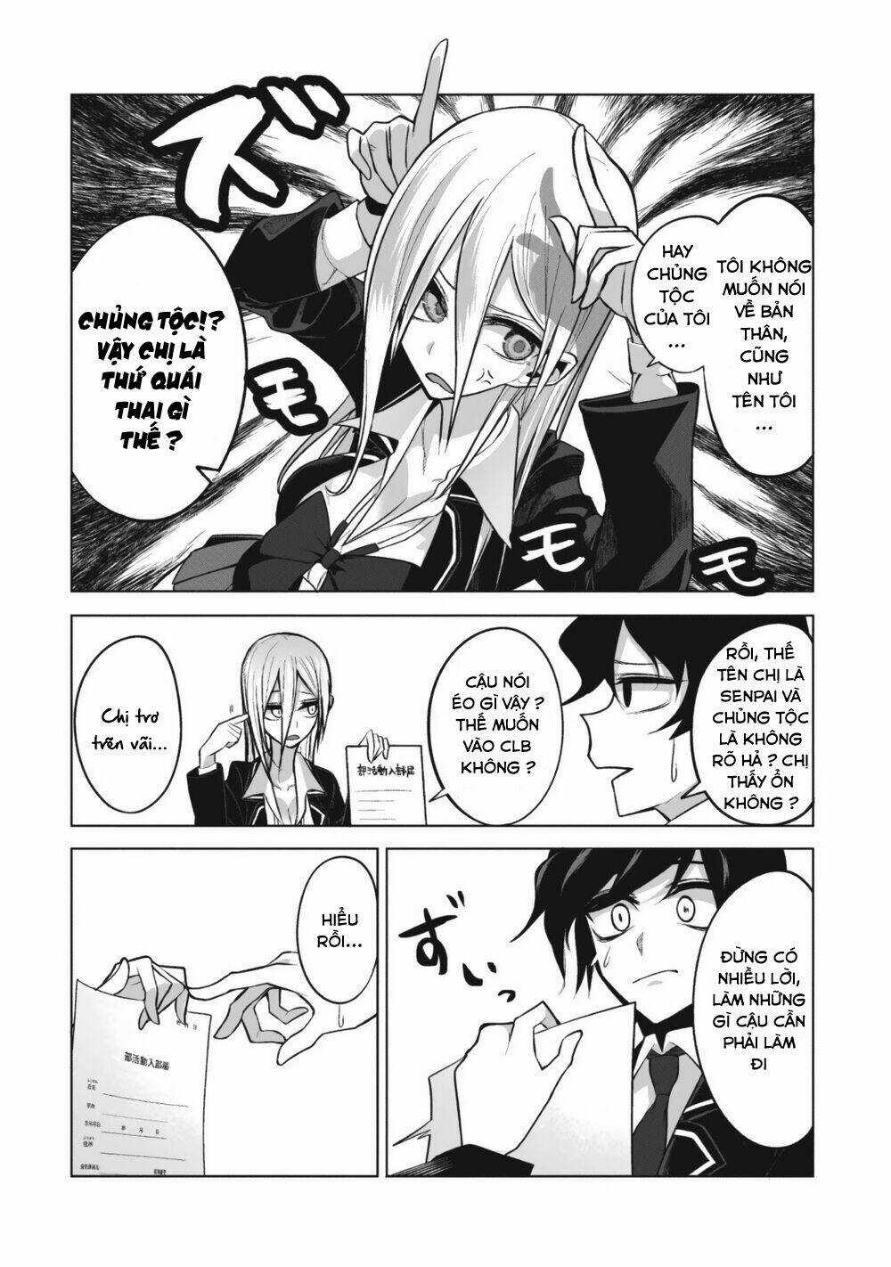 Tình Yêu Của Cô Nàng Lập Dị Mizuki-Senpai Chapter 3 trang 8