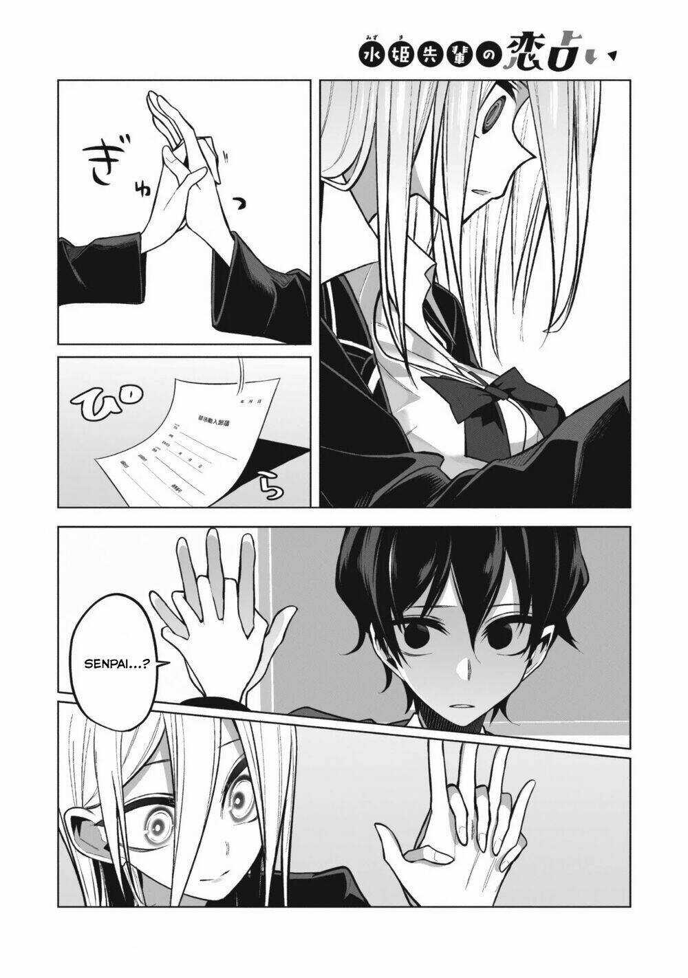 Tình Yêu Của Cô Nàng Lập Dị Mizuki-Senpai Chapter 3 trang 9