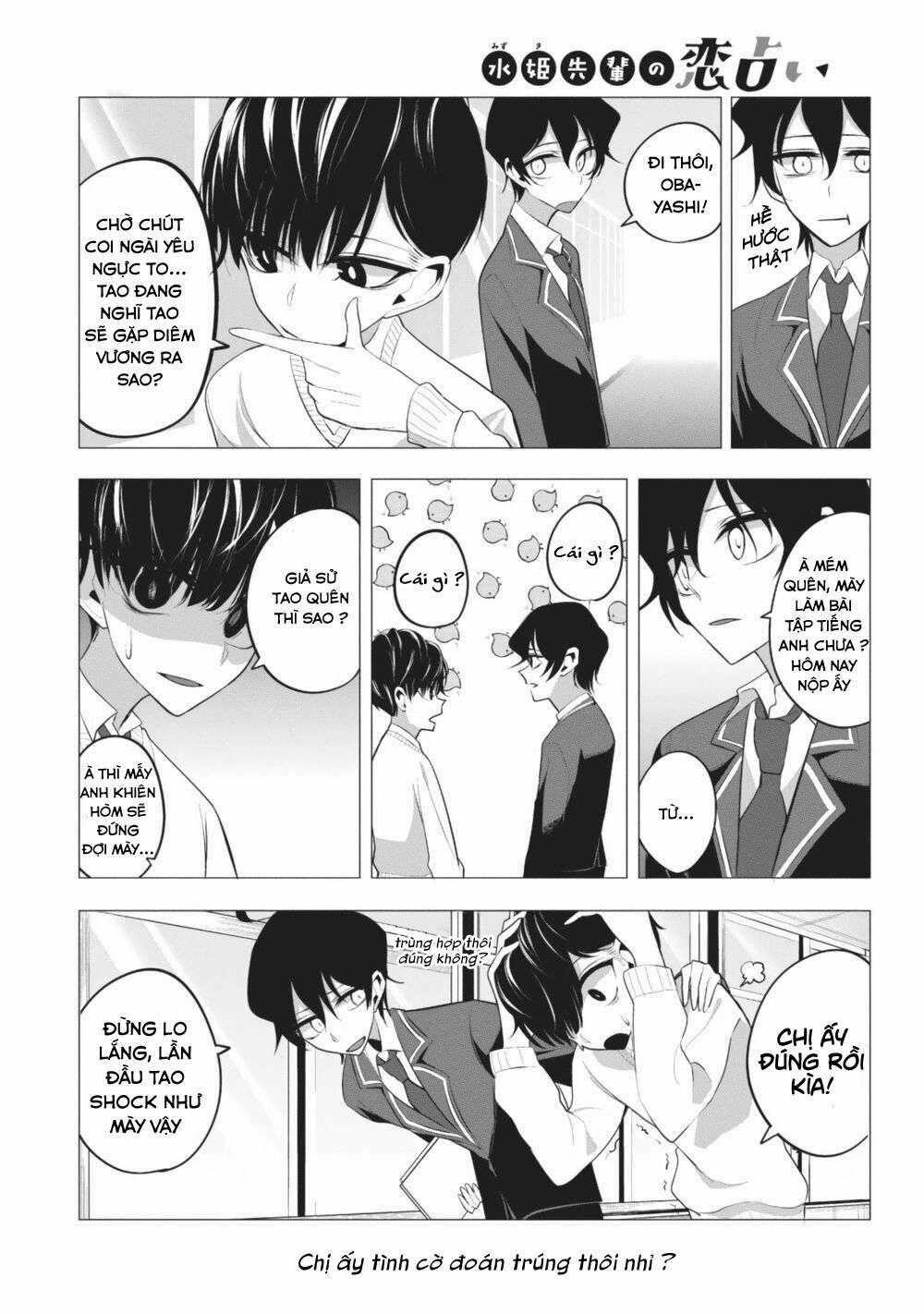 Tình Yêu Của Cô Nàng Lập Dị Mizuki-Senpai Chapter 4 trang 15
