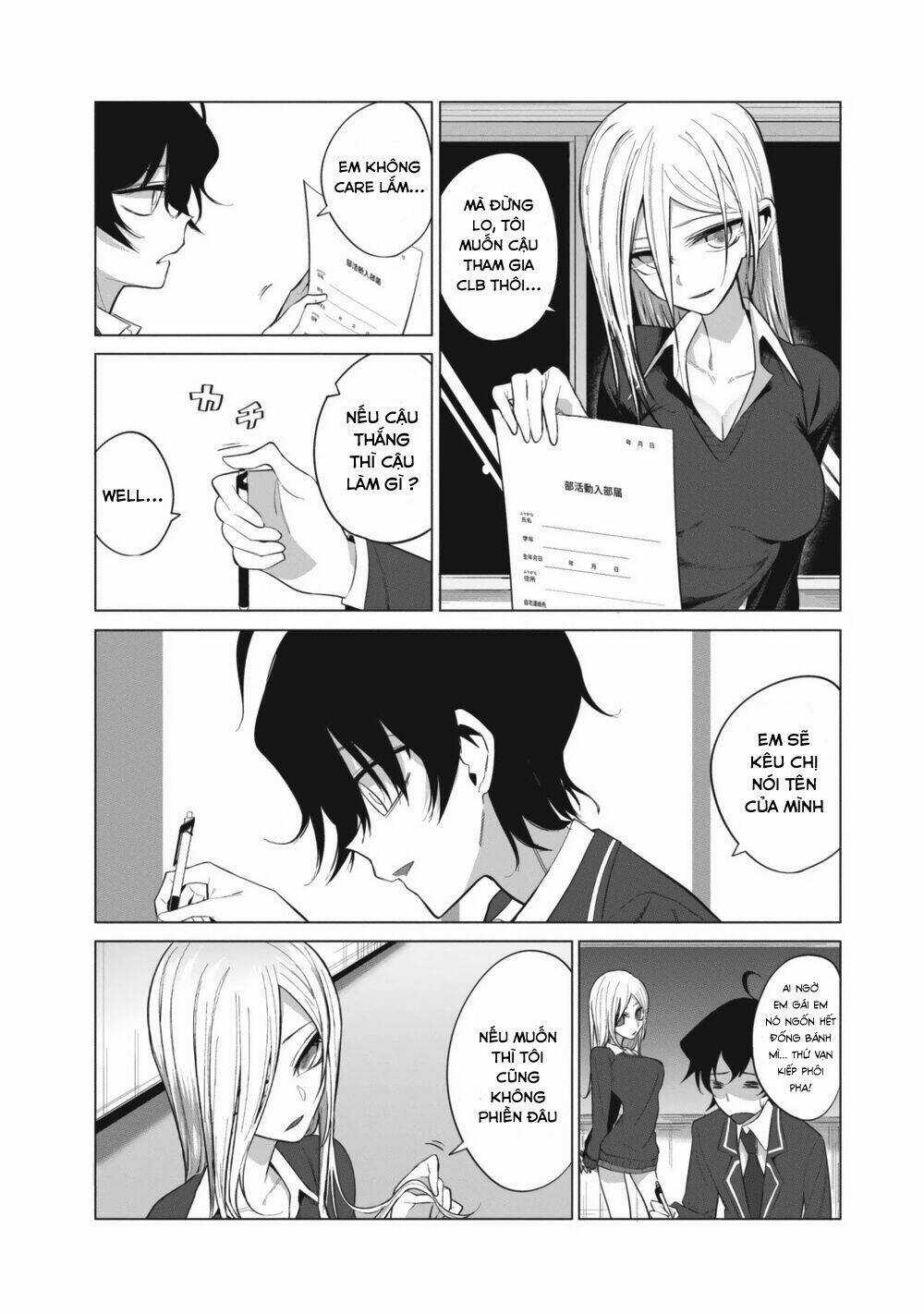 Tình Yêu Của Cô Nàng Lập Dị Mizuki-Senpai Chapter 5 trang 12