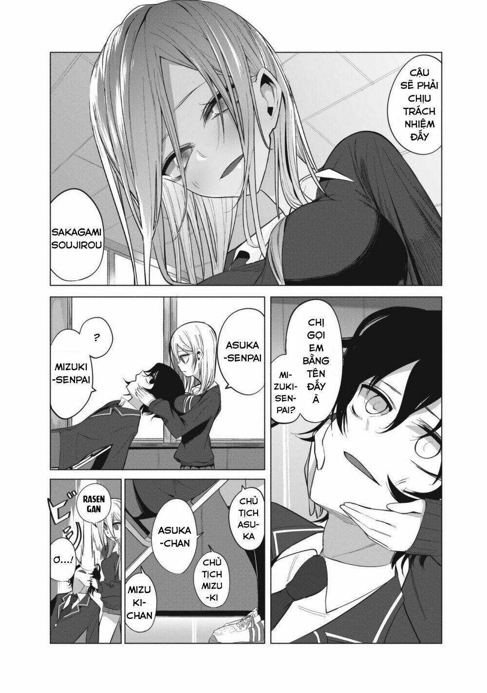 Tình Yêu Của Cô Nàng Lập Dị Mizuki-Senpai Chapter 5 trang 14