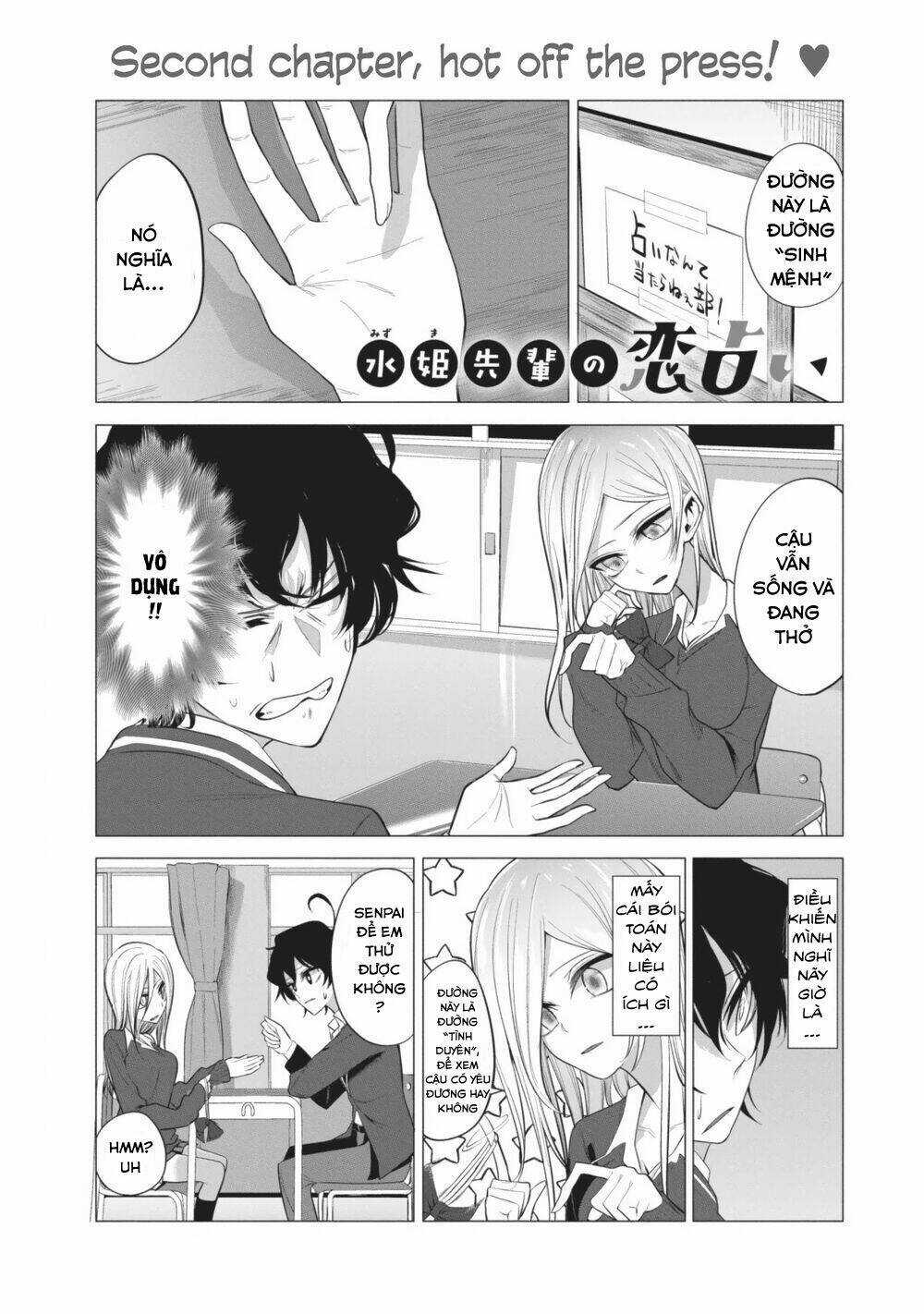 Tình Yêu Của Cô Nàng Lập Dị Mizuki-Senpai Chapter 5 trang 2