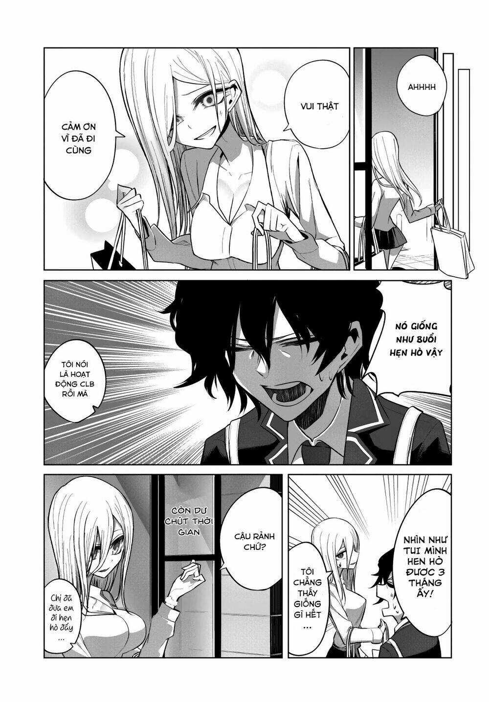 Tình Yêu Của Cô Nàng Lập Dị Mizuki-Senpai Chapter 8 trang 12