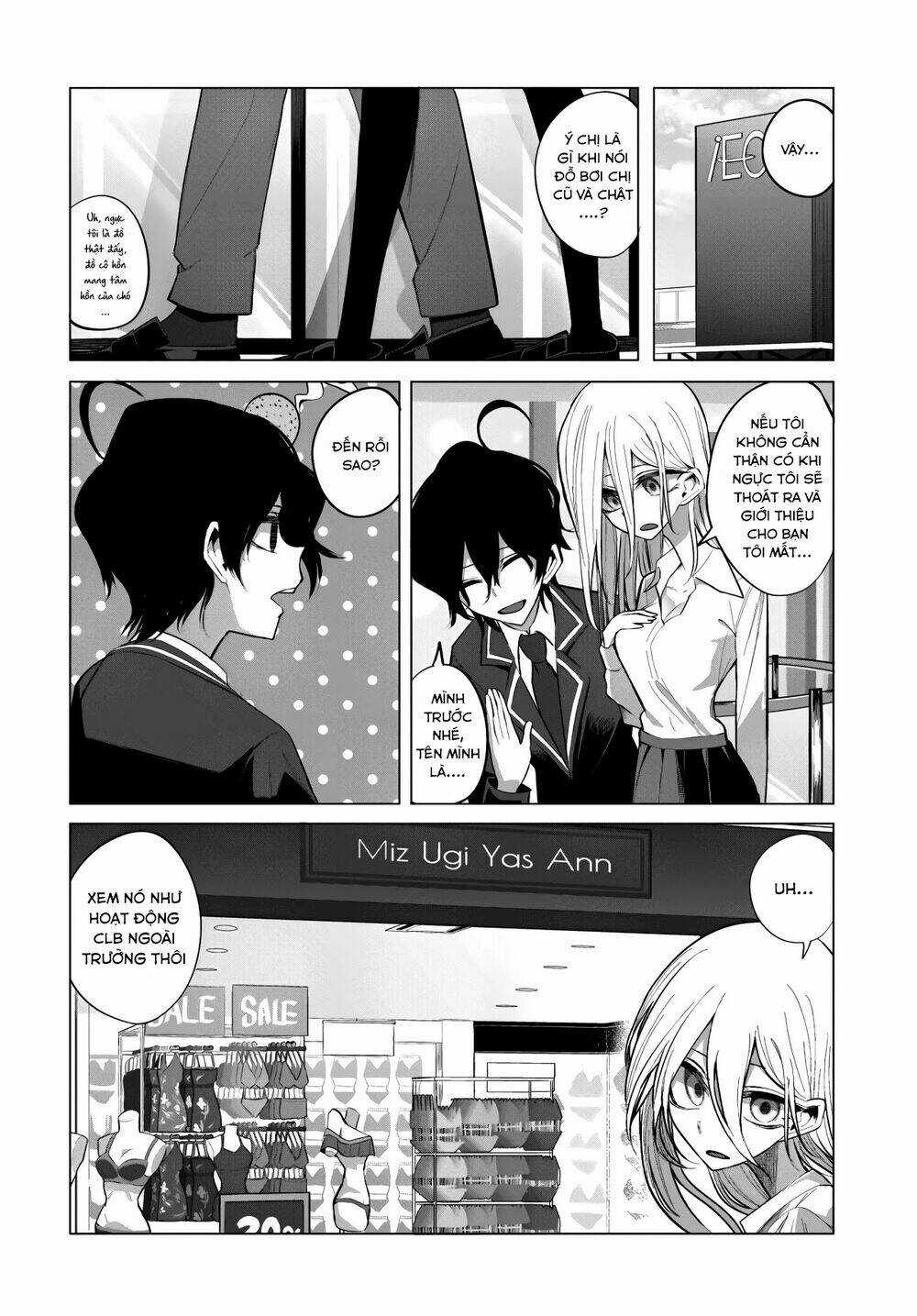 Tình Yêu Của Cô Nàng Lập Dị Mizuki-Senpai Chapter 8 trang 3