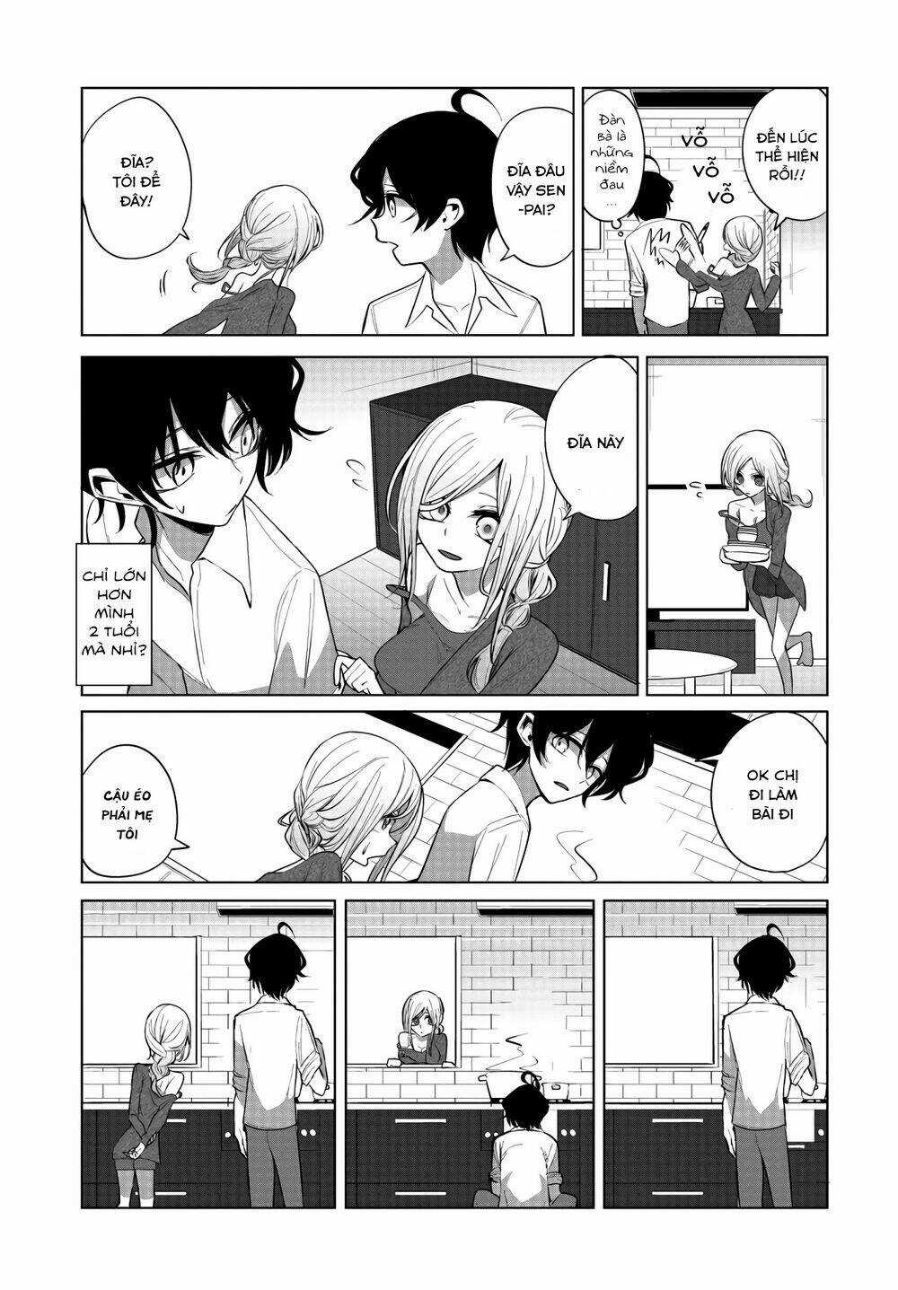 Tình Yêu Của Cô Nàng Lập Dị Mizuki-Senpai Chapter 9 trang 10