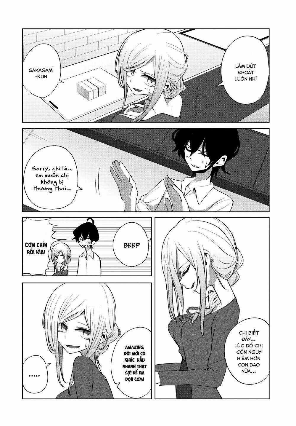 Tình Yêu Của Cô Nàng Lập Dị Mizuki-Senpai Chapter 9 trang 13