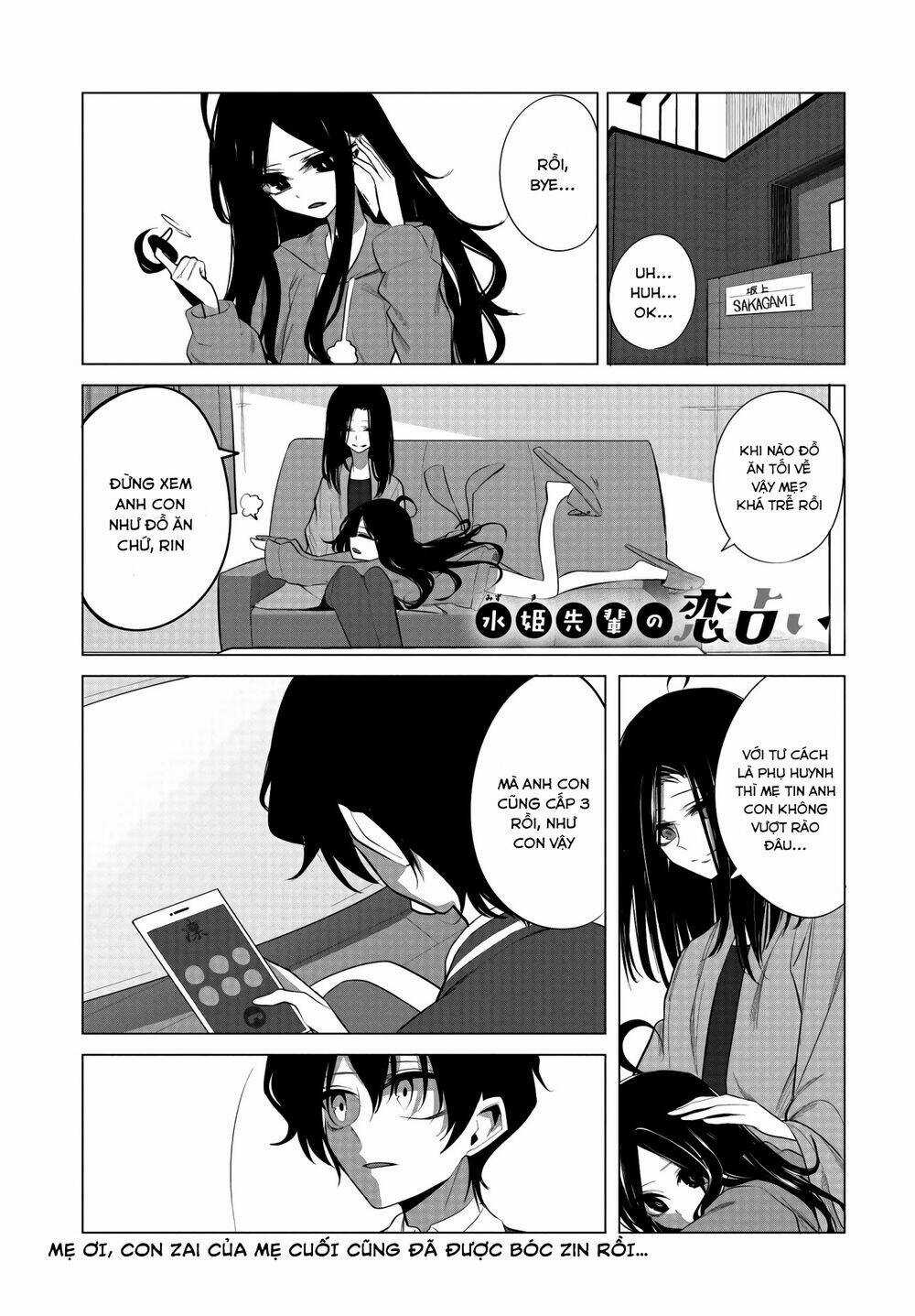 Tình Yêu Của Cô Nàng Lập Dị Mizuki-Senpai Chapter 9 trang 2