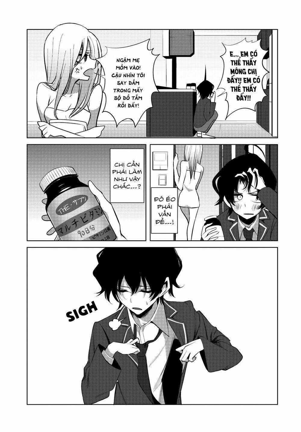 Tình Yêu Của Cô Nàng Lập Dị Mizuki-Senpai Chapter 9 trang 8