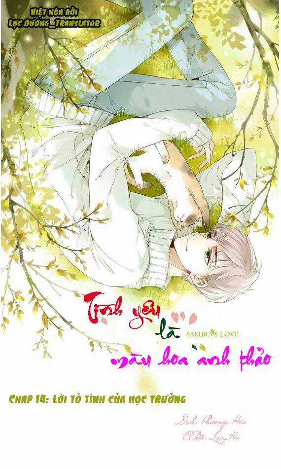 Tình Yêu Là Màu Hoa Anh Thảo Chapter 14 trang 0