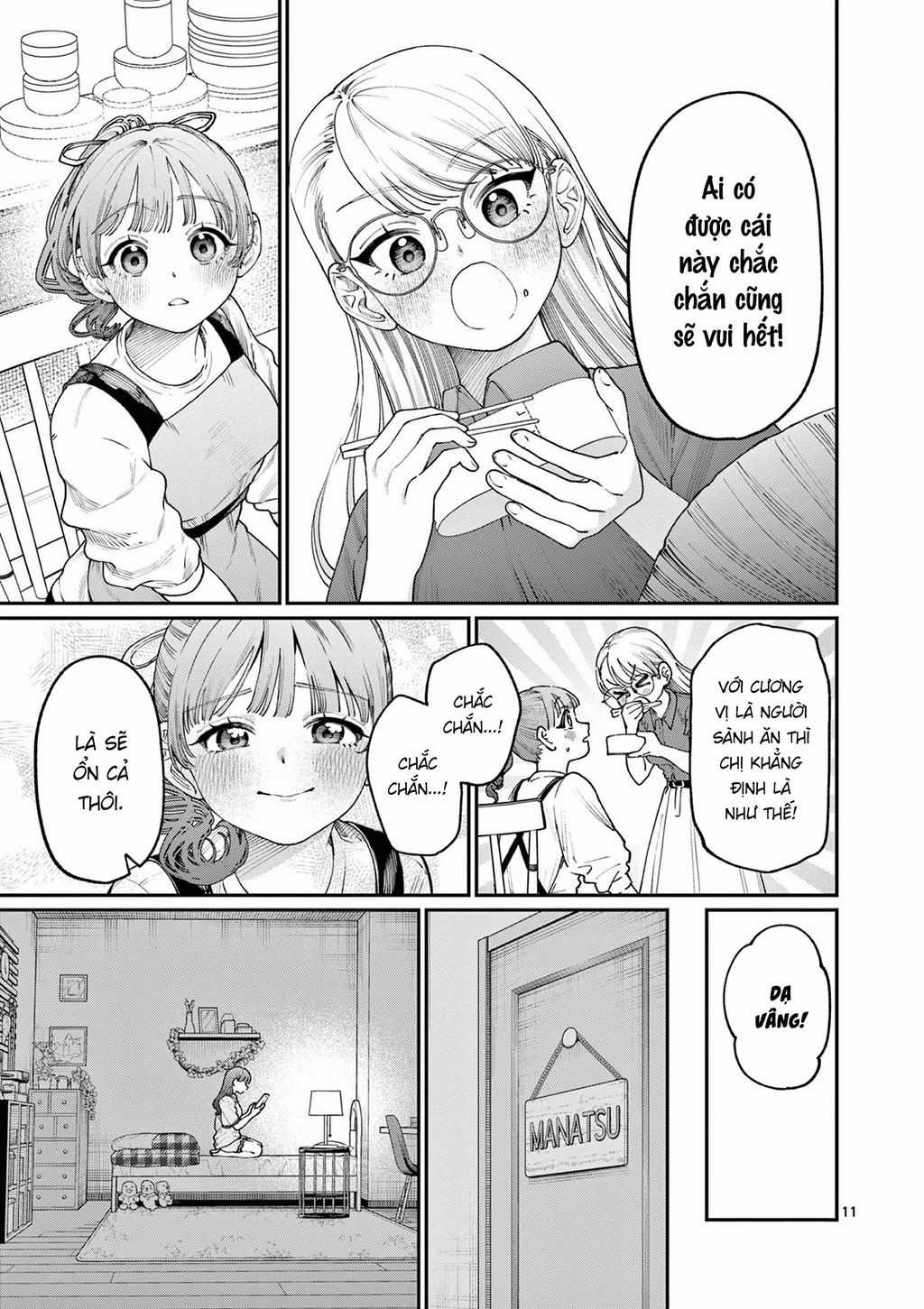 Tình Yêu Màu Lam Nhà Wakaba Chương 14 trang 11