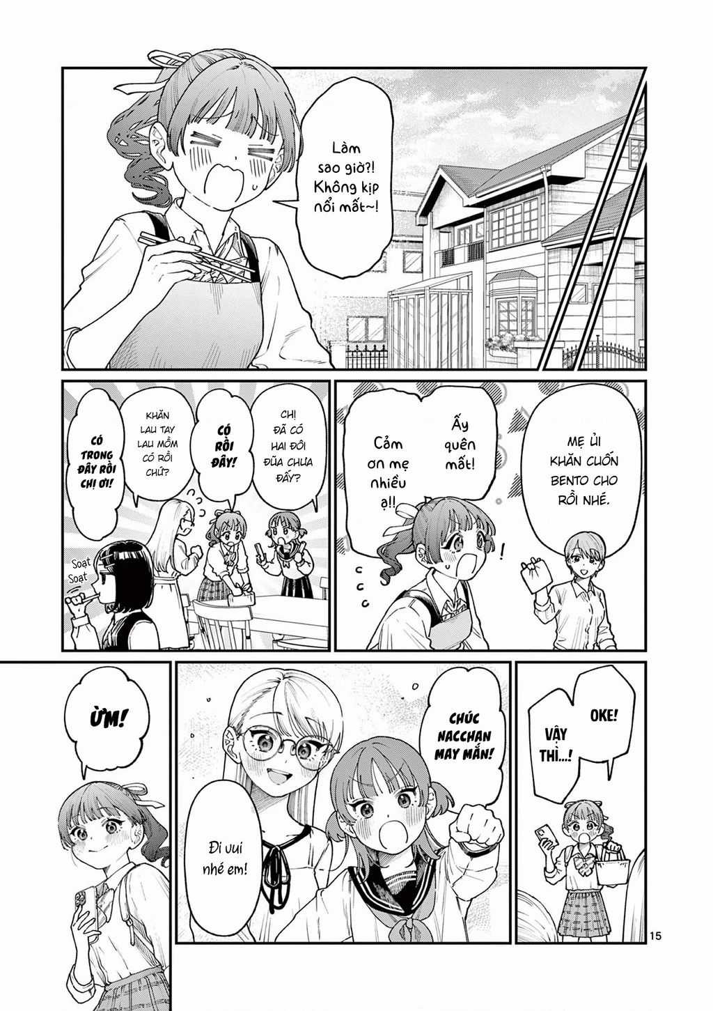 Tình Yêu Màu Lam Nhà Wakaba Chương 14 trang 15