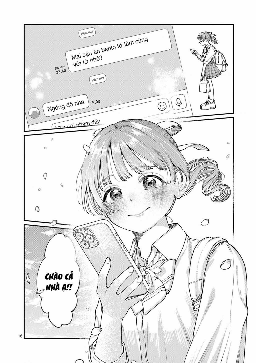 Tình Yêu Màu Lam Nhà Wakaba Chương 14 trang 16