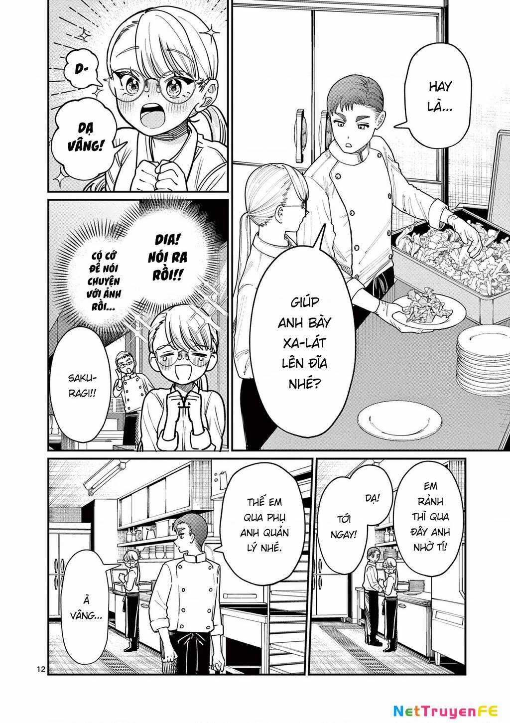 Tình Yêu Màu Lam Nhà Wakaba Chương 2 trang 12