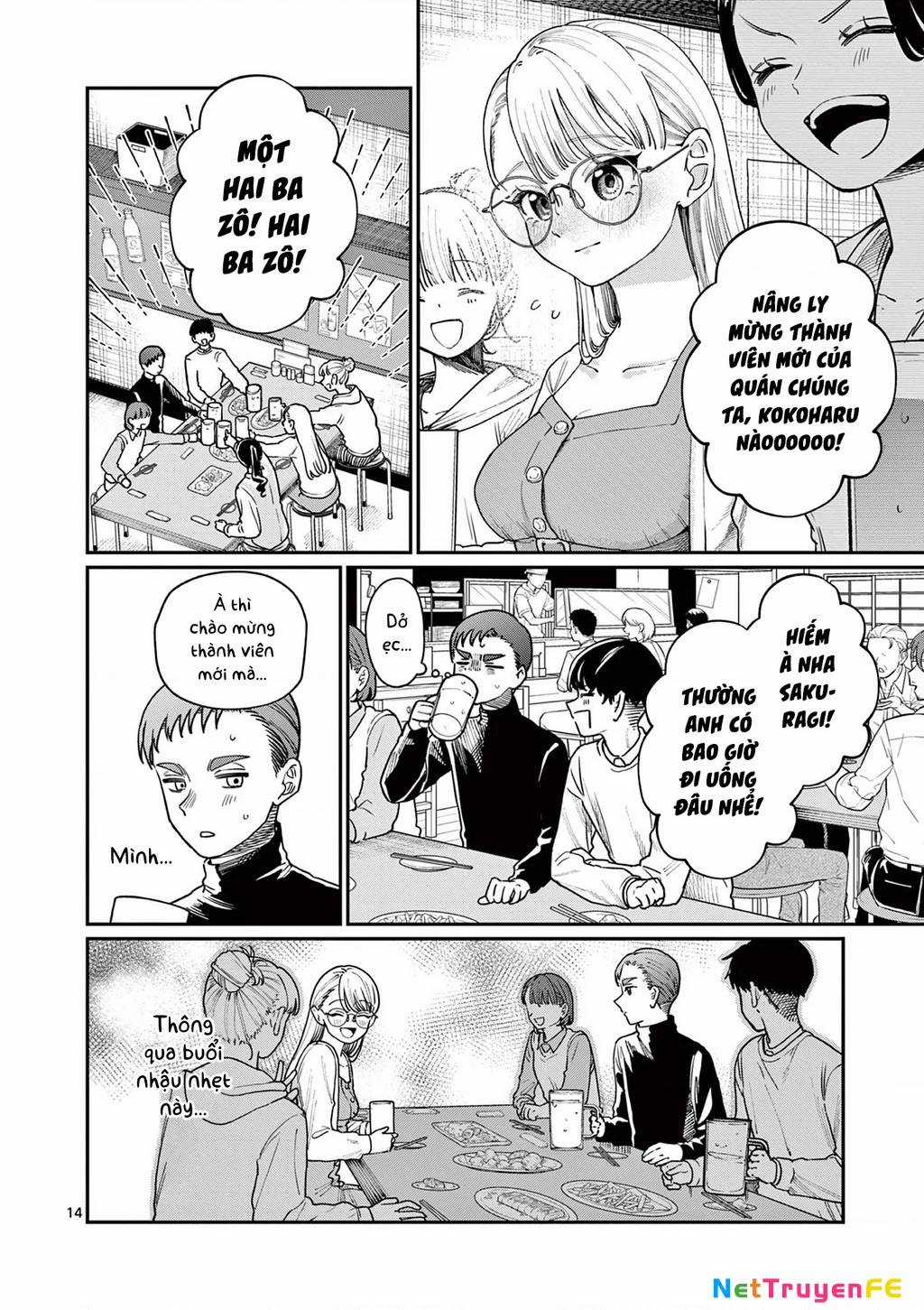 Tình Yêu Màu Lam Nhà Wakaba Chương 2 trang 14