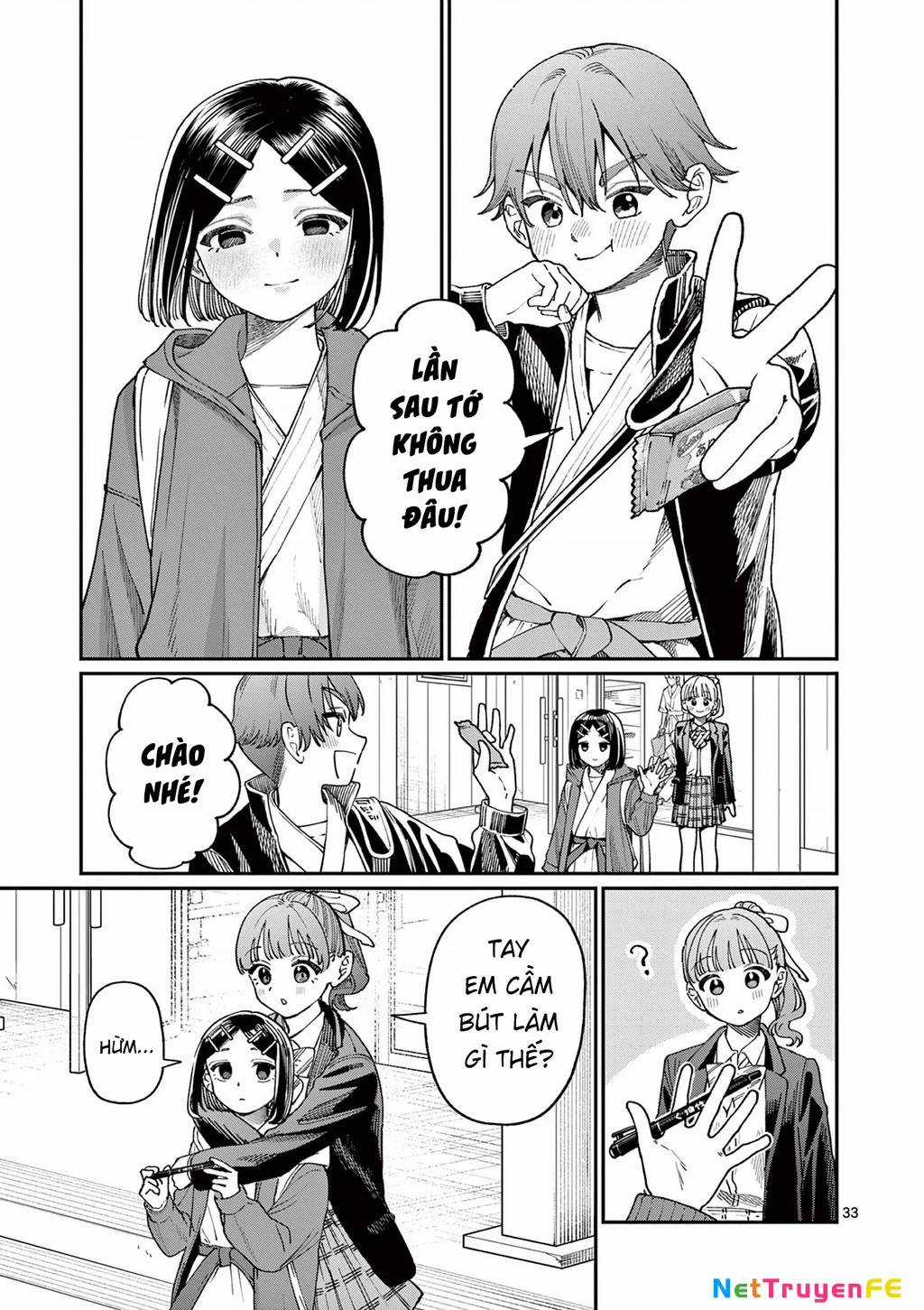 Tình Yêu Màu Lam Nhà Wakaba Chương 3 trang 33