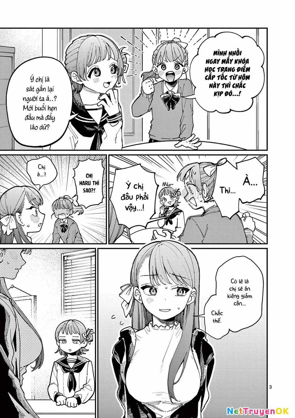 Tình Yêu Màu Lam Nhà Wakaba Chương 4.5 trang 7