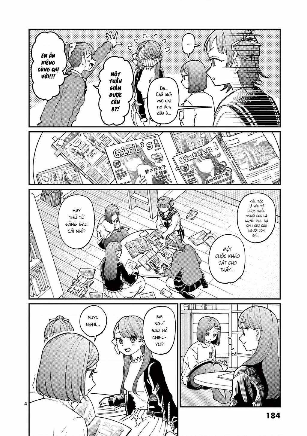 Tình Yêu Màu Lam Nhà Wakaba Chương 4.5 trang 8