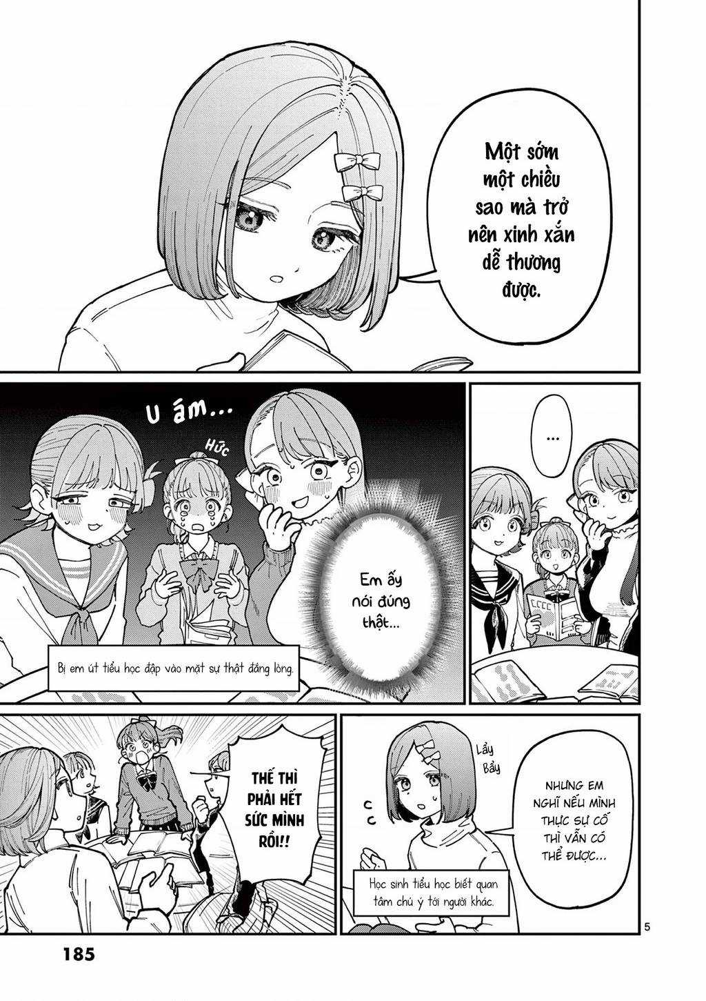 Tình Yêu Màu Lam Nhà Wakaba Chương 4.5 trang 9