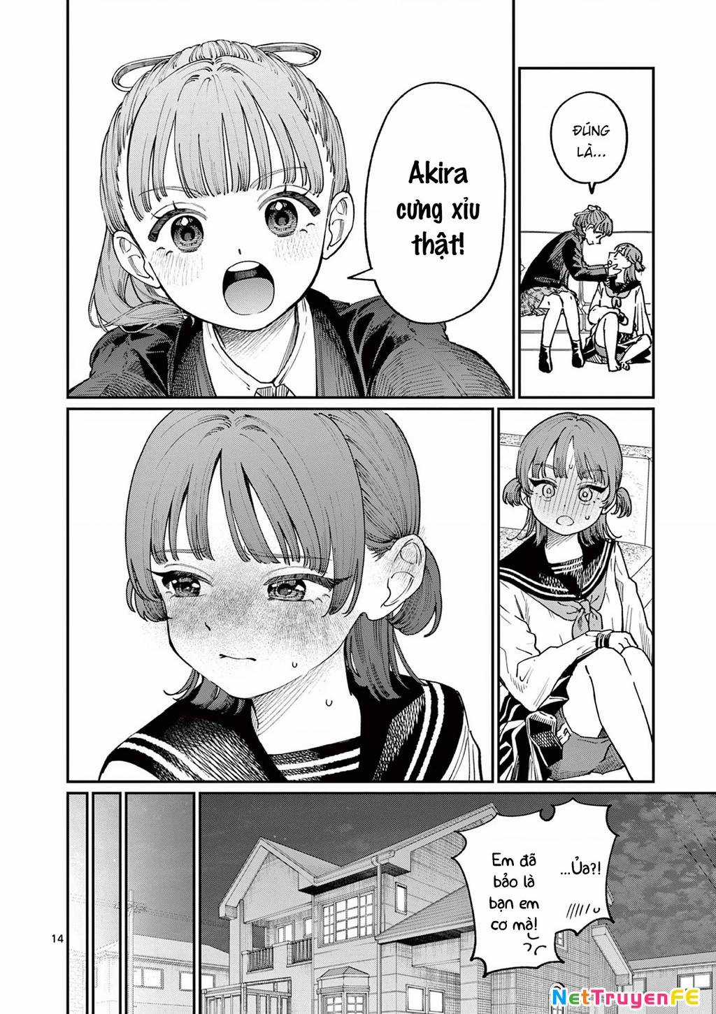 Tình Yêu Màu Lam Nhà Wakaba Chương 4 trang 14