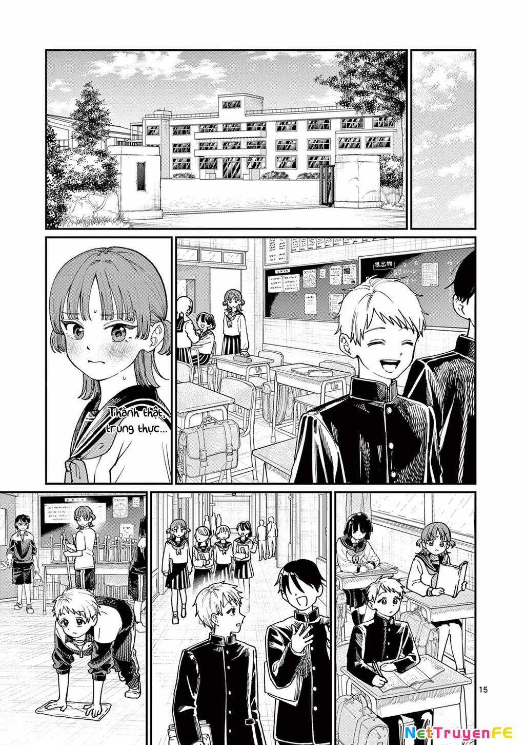 Tình Yêu Màu Lam Nhà Wakaba Chương 4 trang 15