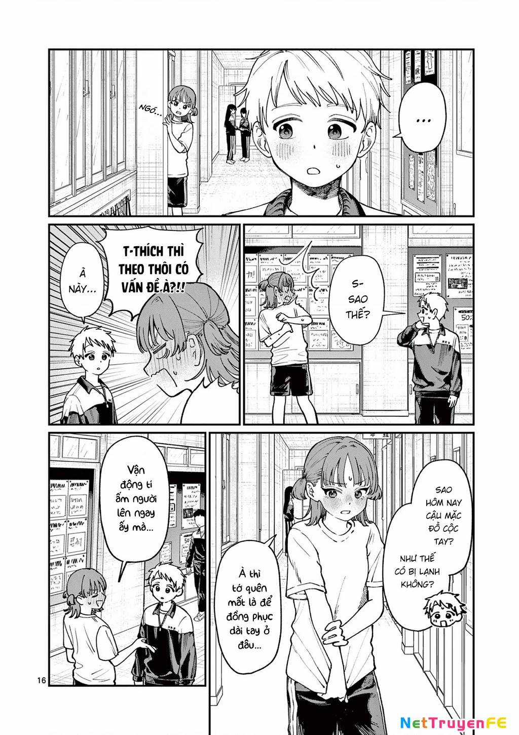 Tình Yêu Màu Lam Nhà Wakaba Chương 4 trang 16